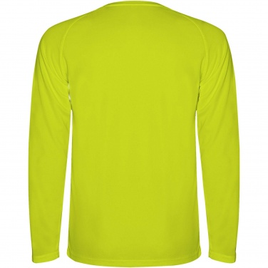 Logo trade promotional merchandise photo of: Montecarlo long sleeve kids sports t-shirt