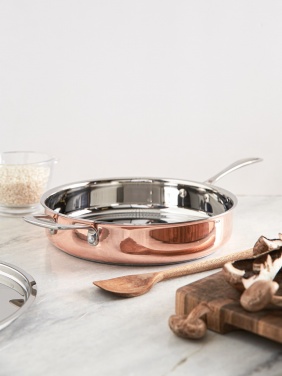 Logo trade corporate gift photo of: VINGA Baron copper sauté pan