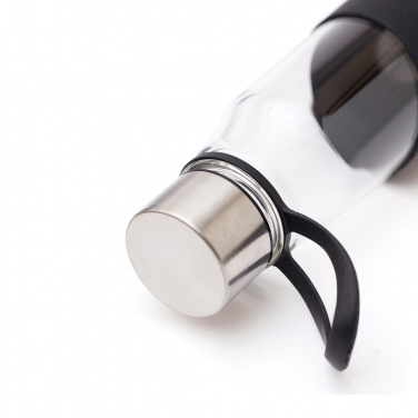 Logotrade promotional product image of: VINGA Lean Glass Water Bottle