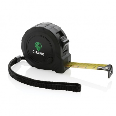 Logotrade promotional merchandise image of: RCS recycled plastic 3M/16 mm tape with stop button