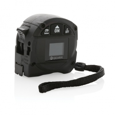 Logotrade promotional items photo of: Gear X measuring 5M tape with 30M laser