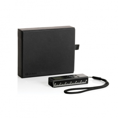 Logo trade promotional giveaway photo of: Gear X RCS recycled aluminum 30 metre laser measure