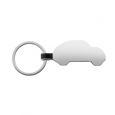 Logotrade corporate gift picture of: RCS recycled zinc alloy car keyring