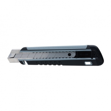Logotrade promotional merchandise picture of: Refillable RCS rplastic heavy duty snap-off knife soft grip