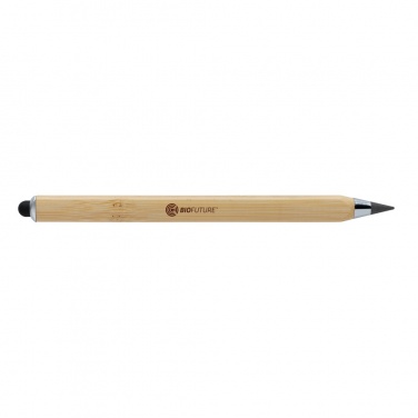 Logo trade promotional product photo of: Eon bamboo infinity multitasking pen