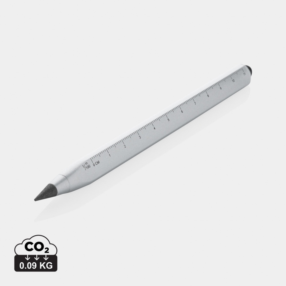 Logotrade promotional merchandise image of: Eon RCS recycled aluminum infinity multitasking pen