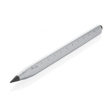 Logo trade promotional products image of: Eon RCS recycled aluminum infinity multitasking pen