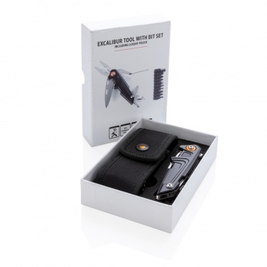 Logo trade promotional giveaway photo of: Excalibur tool with bit set