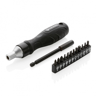 Logo trade promotional merchandise photo of: Gear X ratchet screwdriver