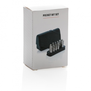 Logo trade advertising products image of: Pocket bit set 13 pcs