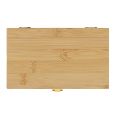 Logo trade promotional gifts picture of: Carvine 21 pcs bamboo tool set