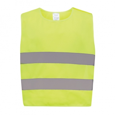 Logotrade corporate gift picture of: GRS recycled PET high-visibility safety vest 3-6 years
