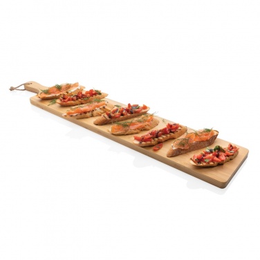 Logo trade business gifts image of: Ukiyo bamboo large serving board
