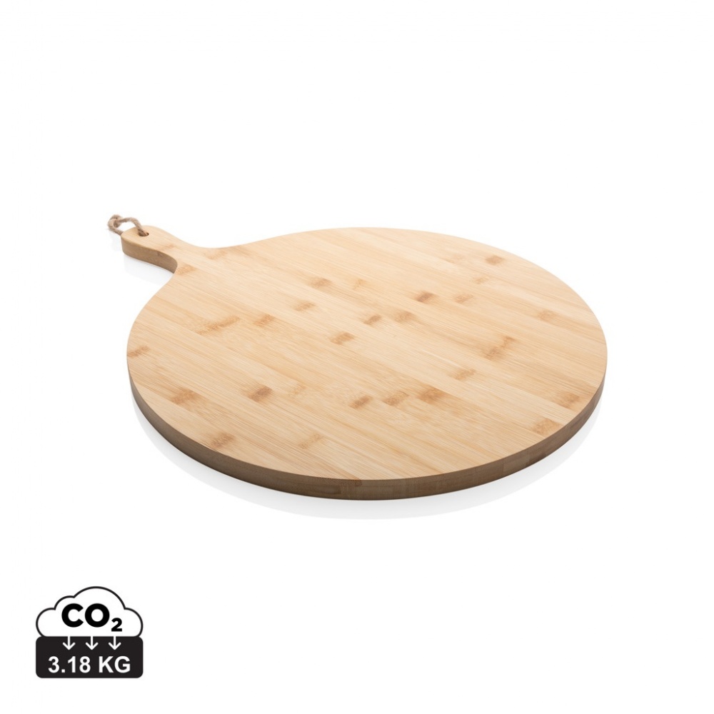 Logo trade corporate gifts picture of: Ukiyo bamboo round serving board