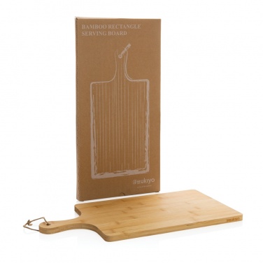 Logotrade promotional product image of: Ukiyo bamboo rectangle serving board