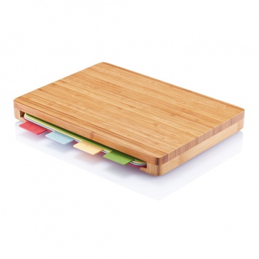 Logotrade corporate gift picture of: Cutting board with 4pcs hygienic boards