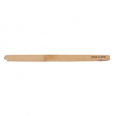 Logotrade promotional merchandise photo of: Ukiyo bamboo serving tongs