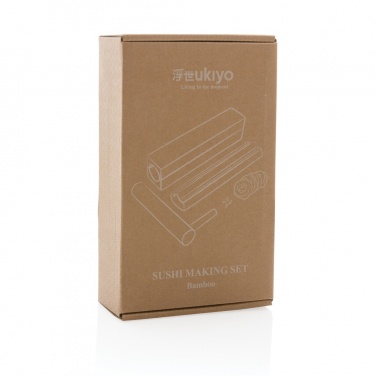 Logo trade promotional merchandise image of: Ukiyo bamboo sushi making set