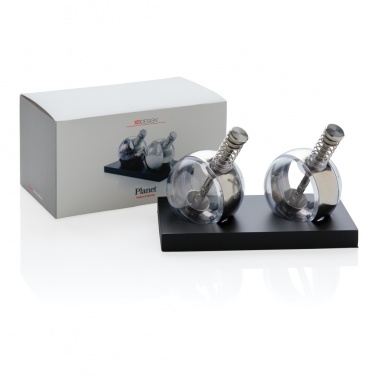 Logo trade business gifts image of: Planet pepper & salt set
