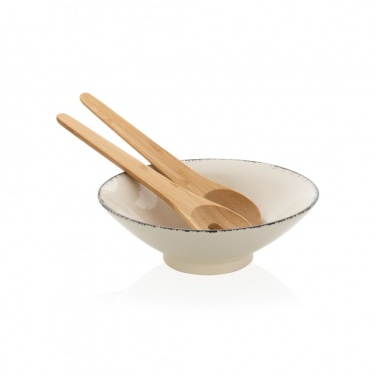 Logotrade corporate gifts photo of: Ukiyo salad bowl with bamboo salad server