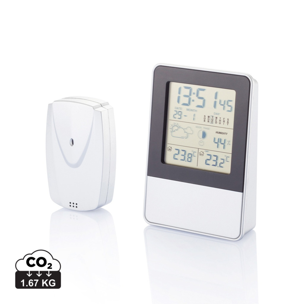 Logotrade promotional items photo of: Indoor/outdoor weather station