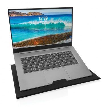 Logotrade promotional gift picture of: Impact AWARE RPET Foldable desk organizer with laptop stand