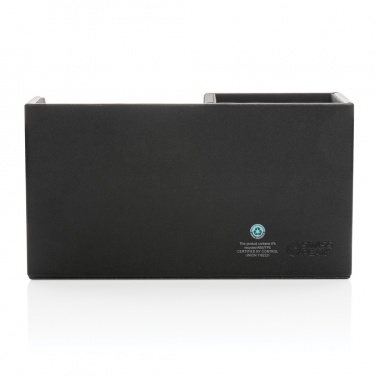 Logo trade promotional giveaway photo of: Swiss Peak RCS recycled PU Desk organiser