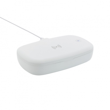 Logotrade promotional giveaways photo of: UV-C steriliser box with 5W wireless charger