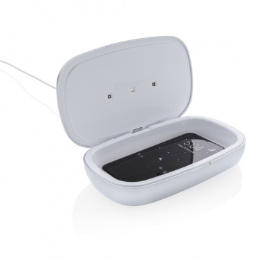 Logo trade corporate gift photo of: Rena UV-C steriliser box with 5W wireless charger