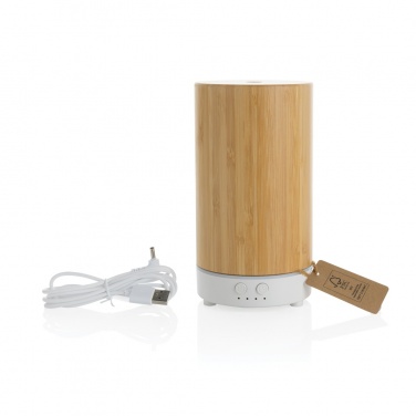 Logo trade advertising products picture of: RCS recycled plastic and bamboo aroma diffuser