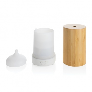 Logo trade promotional items image of: RCS recycled plastic and bamboo aroma diffuser