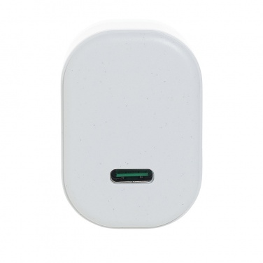 Logotrade business gift image of: Boost RCS reycled PET 20W type C 2 pcs charging set