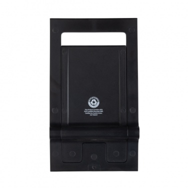 Logo trade promotional giveaways image of: SnapStand RCS recycled plastic foldable phone stand