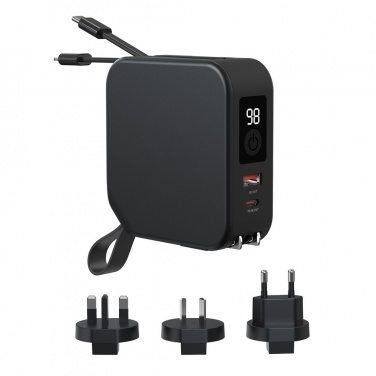 Logo trade advertising products picture of: Urban Vitamin Saratoga 5 in 1 universal charger