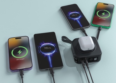 Logotrade promotional product image of: Urban Vitamin Saratoga 5 in 1 universal charger