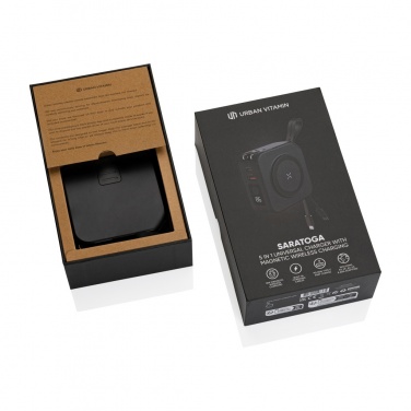 Logotrade promotional item picture of: Urban Vitamin Saratoga 5 in 1 universal charger