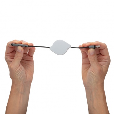 Logo trade promotional gifts picture of: 3-in-1 retractable cable