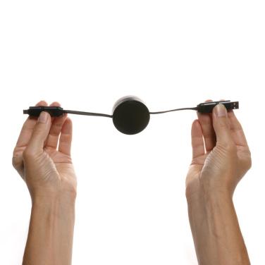 Logotrade promotional gift picture of: Terra RCS recycled aluminium retractable 6 in 1 cable