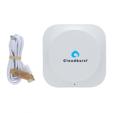 Logotrade promotional product image of: Oregon RCS recycled plastic and cork 10W wireless