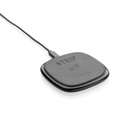 Logo trade promotional products image of: Philips 10W Qi wireless charger