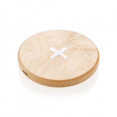 Logotrade corporate gift picture of: 5W wood wireless charger