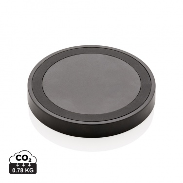 Logo trade corporate gifts image of: 5W wireless charging pad round