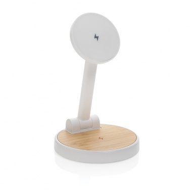 Logotrade advertising product image of: Ontario RCS rplastic 15W magnetic charging 2 in 1 stand