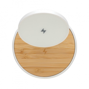 Logotrade promotional gift picture of: Ontario RCS rplastic 15W magnetic charging 2 in 1 stand