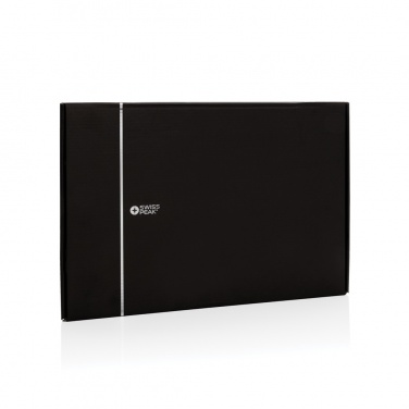 Logo trade promotional merchandise photo of: Swiss peak RCS recycled PU 15W 3 in 1 charging mousepad