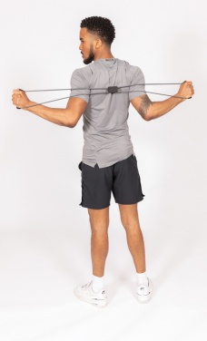 Logo trade promotional gifts picture of: Fitness 8 shape exercise band in pouch