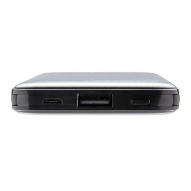 Logotrade promotional merchandise photo of: 5.000 mAh Pocket Powerbank with integrated cables