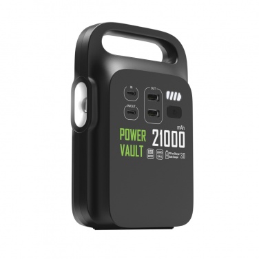 Logo trade business gift photo of: Power Vault RCS rplastic 21000 mAh portable power station