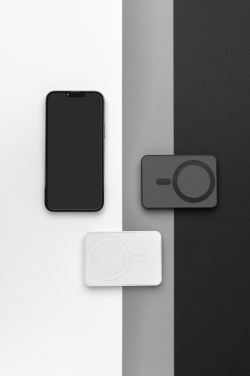 Logotrade promotional merchandise photo of: Magnetix RCS recycled plastic 5000 mah magnetic powerbank