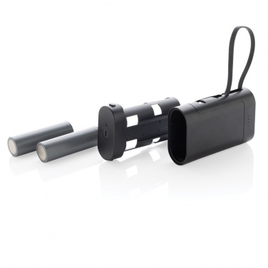 Logo trade promotional products picture of: CycleCell 10,000 mah removable battery powerbank